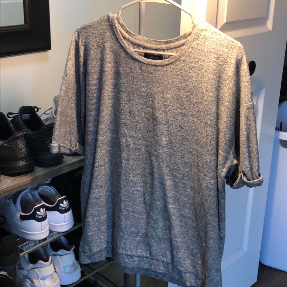 Zara men grey shirt